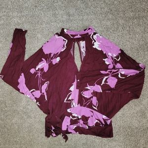 Free People Open Back Top